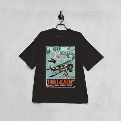 Flight Academy - Футболка Unisex черная